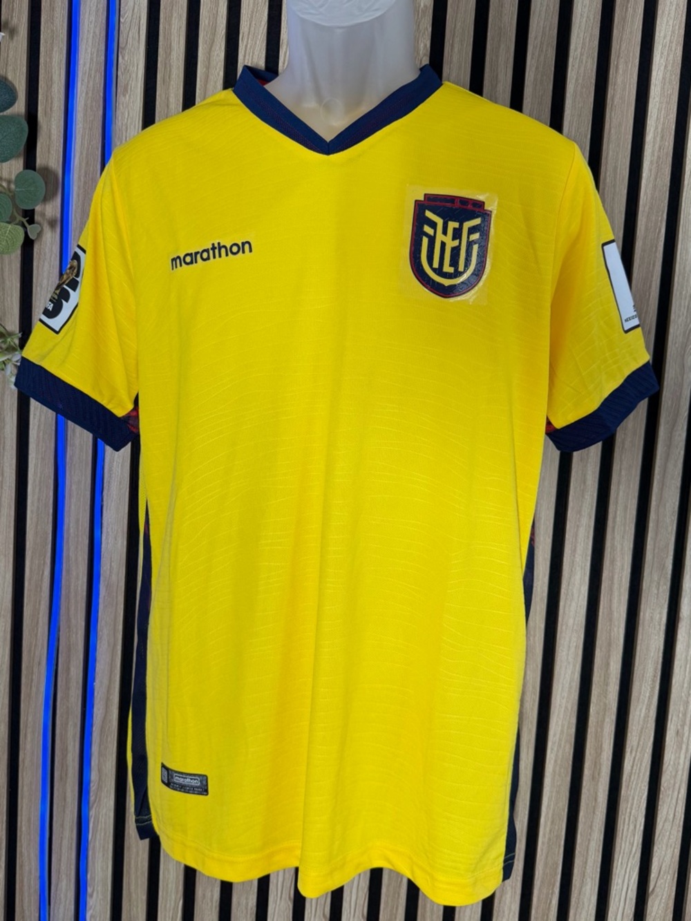 Marathon Ecuador 🇪🇨 Soccer Fit Jersey World Cup 2026 /Camiseta Futbol Copa Mundo